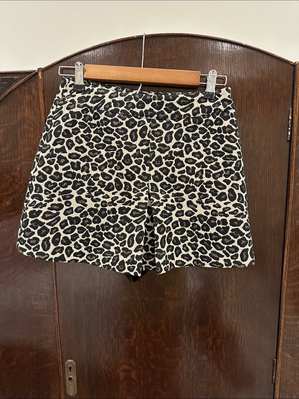 Leopard Print Skort